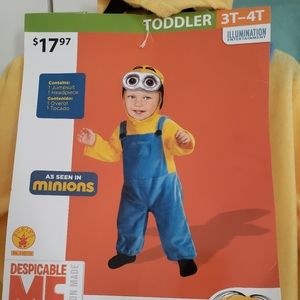 Toddler minion costume